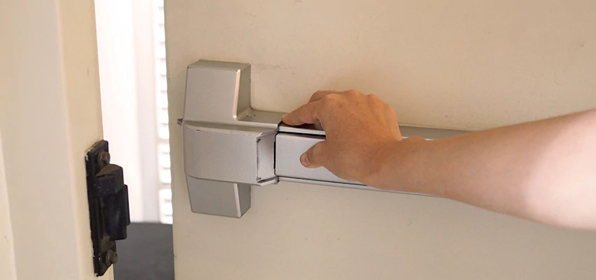 Self-Closing Fire Door Installation in Home Gardens, California