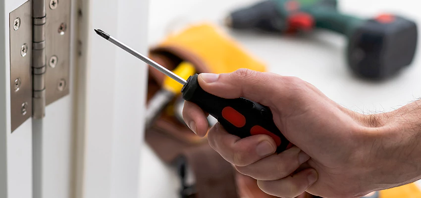 Fix A Broken Door Hole in Home Gardens, California